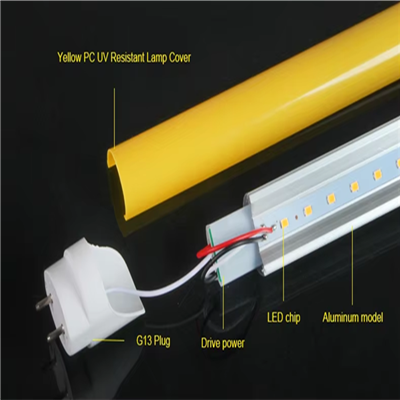 UV T8 3F Yellow LED Tube Electronic Ballast Compatible