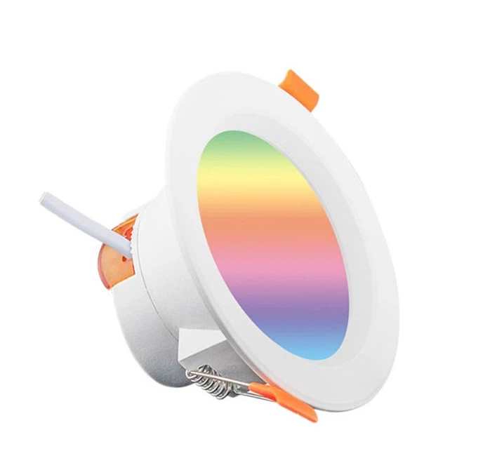 Smart RGB LED Downlight, App Controlled Recessed Ceiling Light factory
