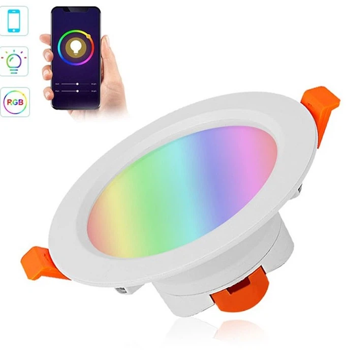 Smart RGB LED Downlight, App Controlled Recessed Ceiling Light best
