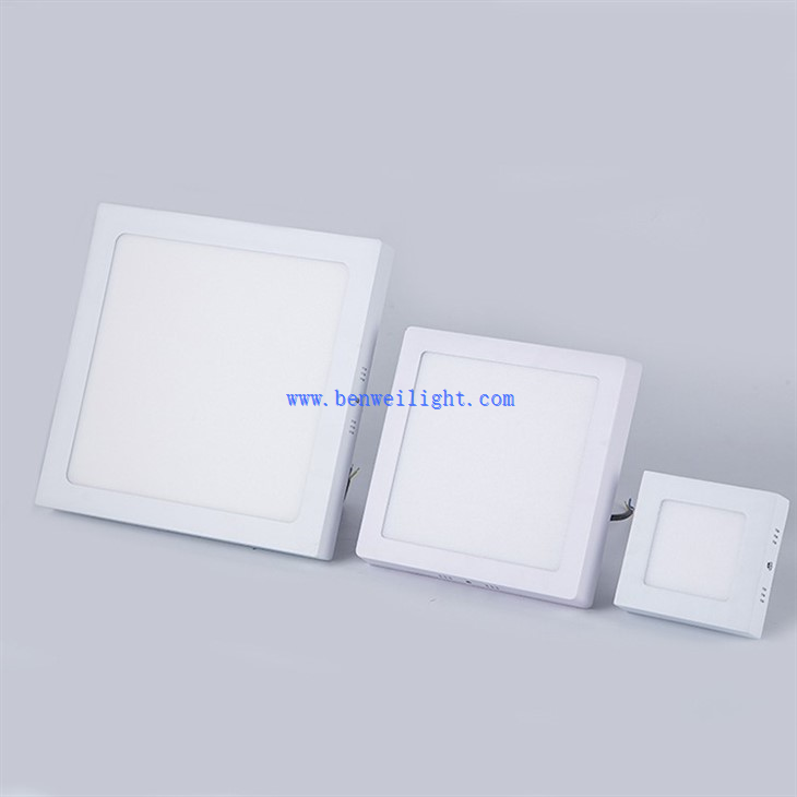 LED Panel Light 6W 12W Surface Mounted Square
