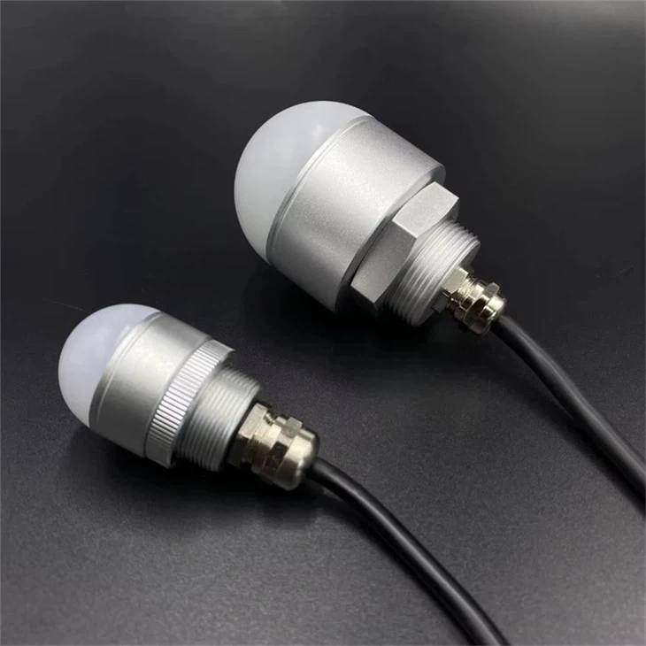 Tri-Color CNC Warning Light W/ Buzzer (12V/24V Dome)