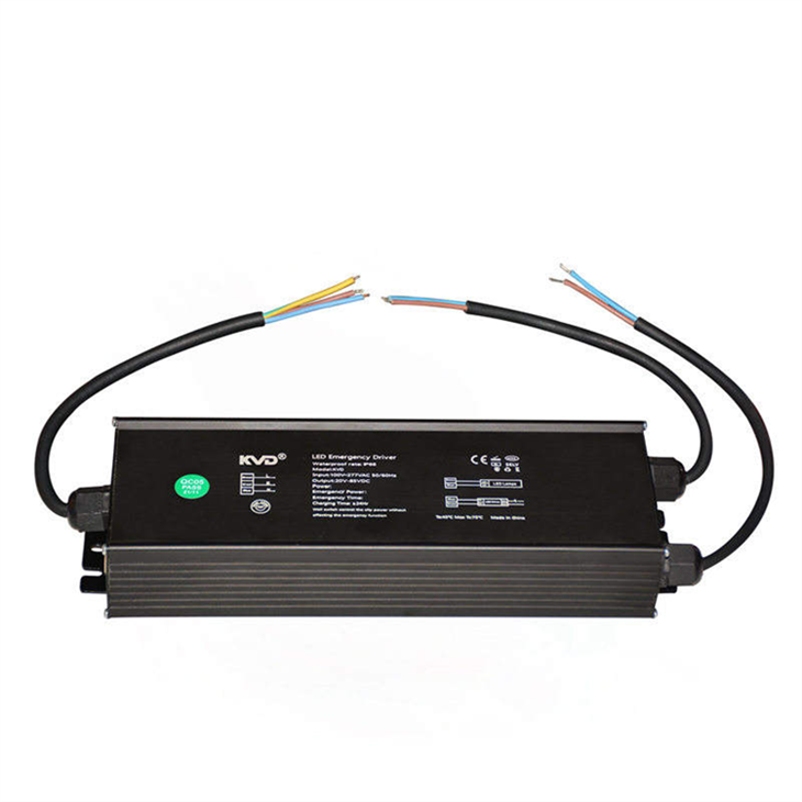 UFO LED Emergency Panel Light: IP65, 90min Backup, Battery Kit