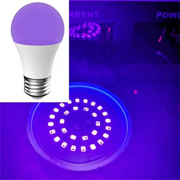 UV Black Light Bulb - E27 (9W/11W)