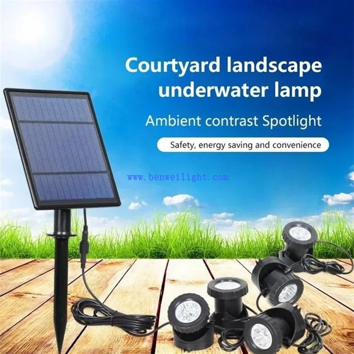 Waterproof Solar Yard Spotlight (4)