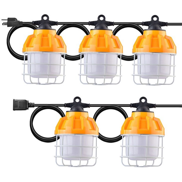 100W LED Temporary String Lights