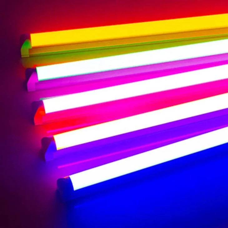 Yellow/Purple/Pink/Green/Blue/Red T8 LED Tube Lights